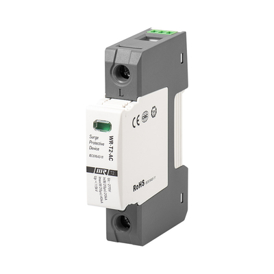 UL94 V-0 T2 Network SPD Single Phase 20kA 40kA 1P Telephone Line Surge Protection