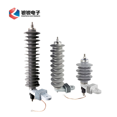 Gapless Metal Oxide Surge 33KV High Voltage Polymer Polymer Arrester YH5W